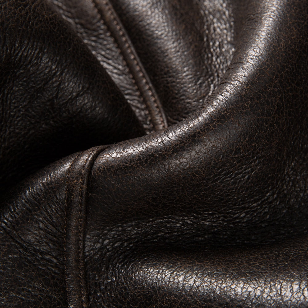 Genuine Leather Full Pelt Shearling Fur Coats