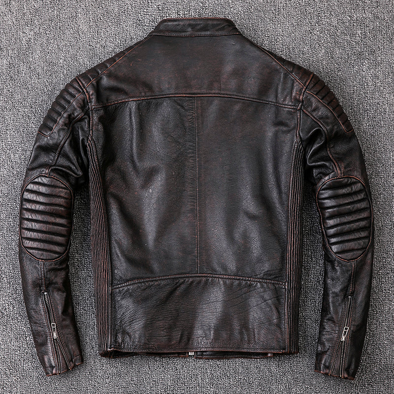 Genuine Leather Classic Moto Jackets