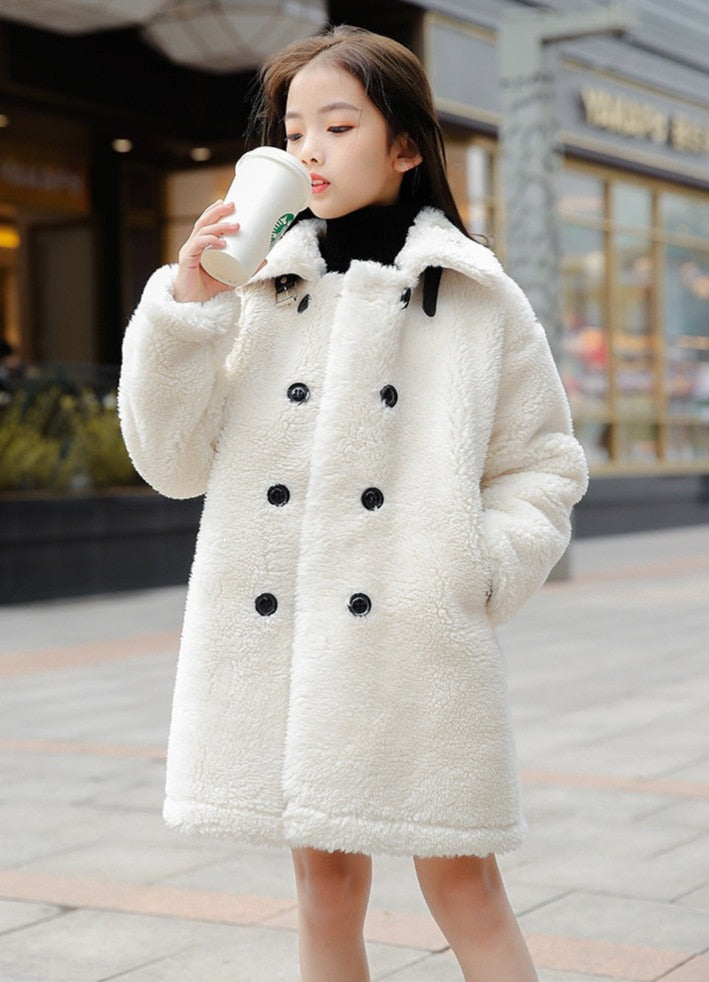 Wool Double-breasted Overcoats