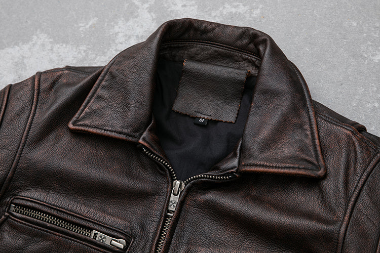 Genuine Leather Retro Jackets