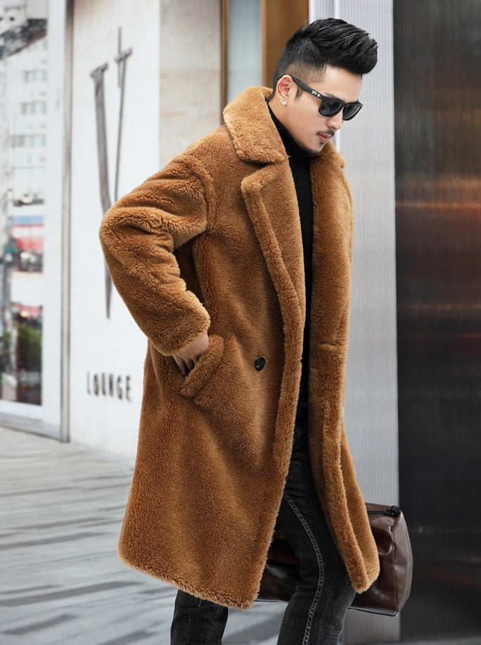 Shearling Teddy Bear Long Coats