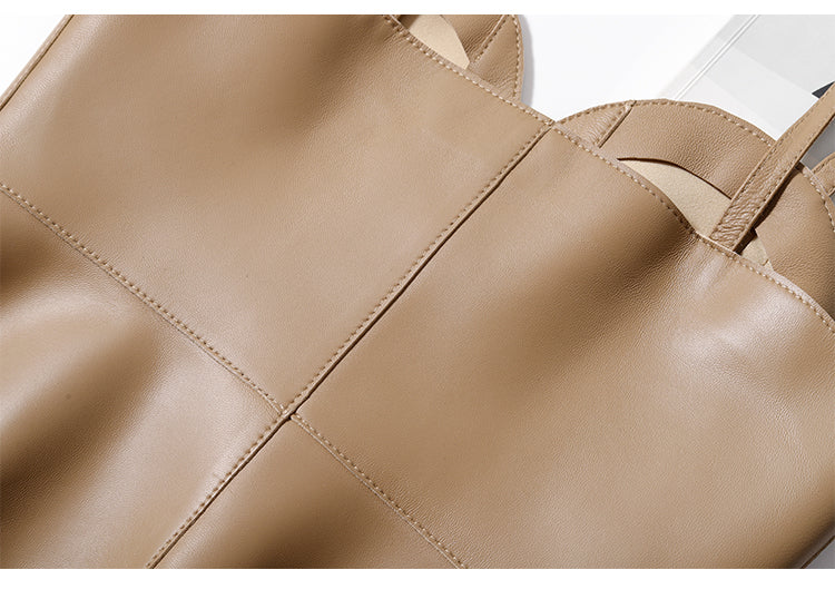 Genuine Leather Slim Crop Tops
