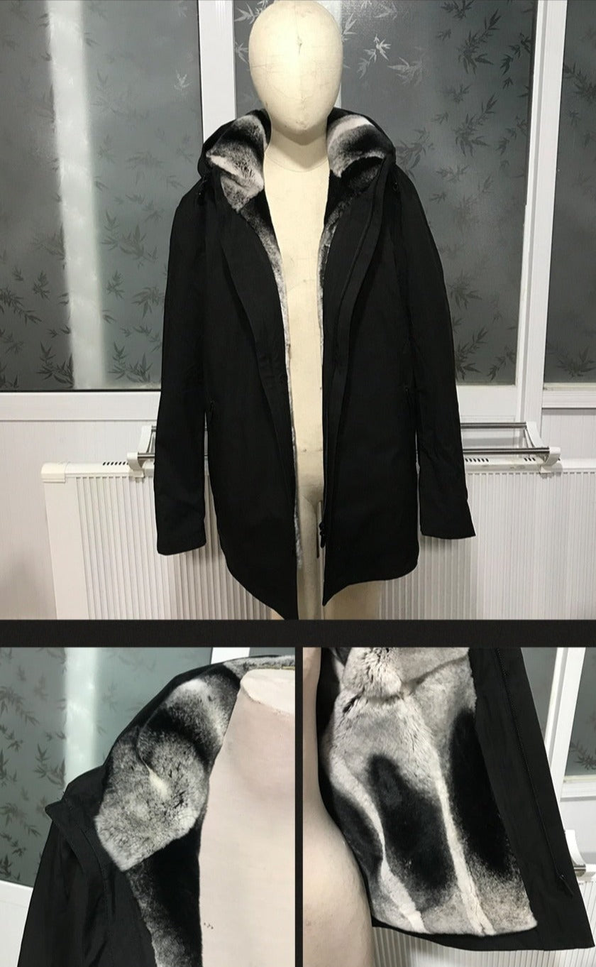 Waterproof Coats Real Fur Lining Parka