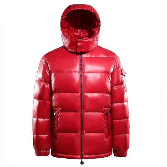 Duck Down Hooded Puffer Coats
