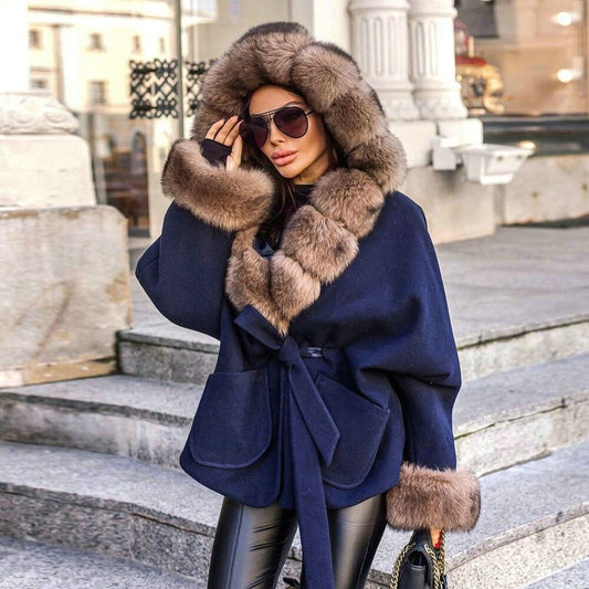 Cashmere Coats Real Fur Cuffs, Collar & Parka (Multi-Colors)