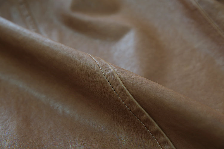 Genuine Leather Vintage Blazer Jackets