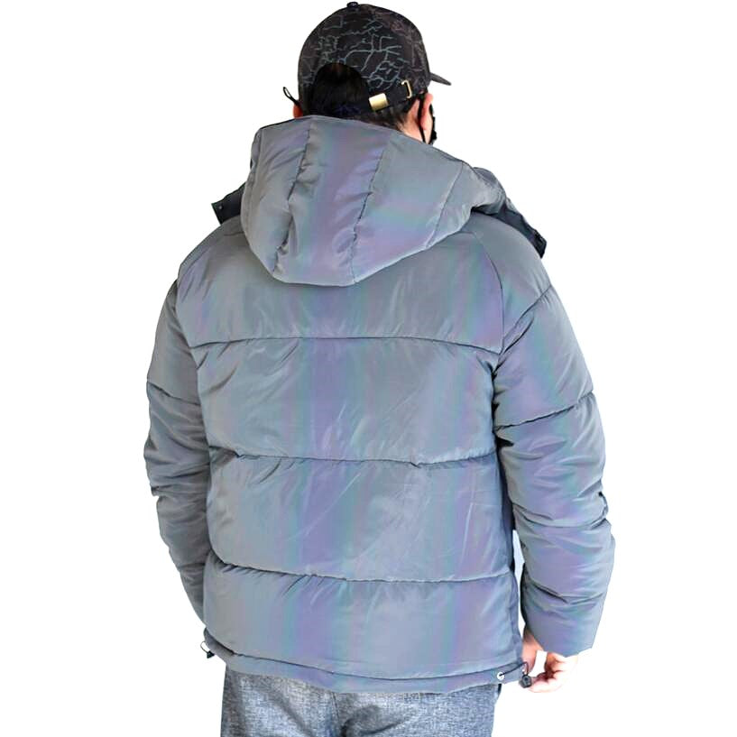 Rainbow Reflective Glow Hooded Jackets