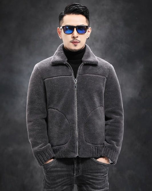 Reversible Genuine Leather Short Jackets