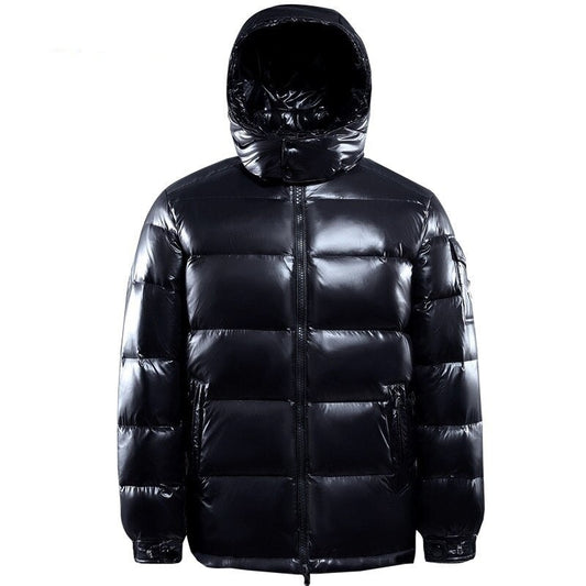 Duck Down Hooded Puffer Coats