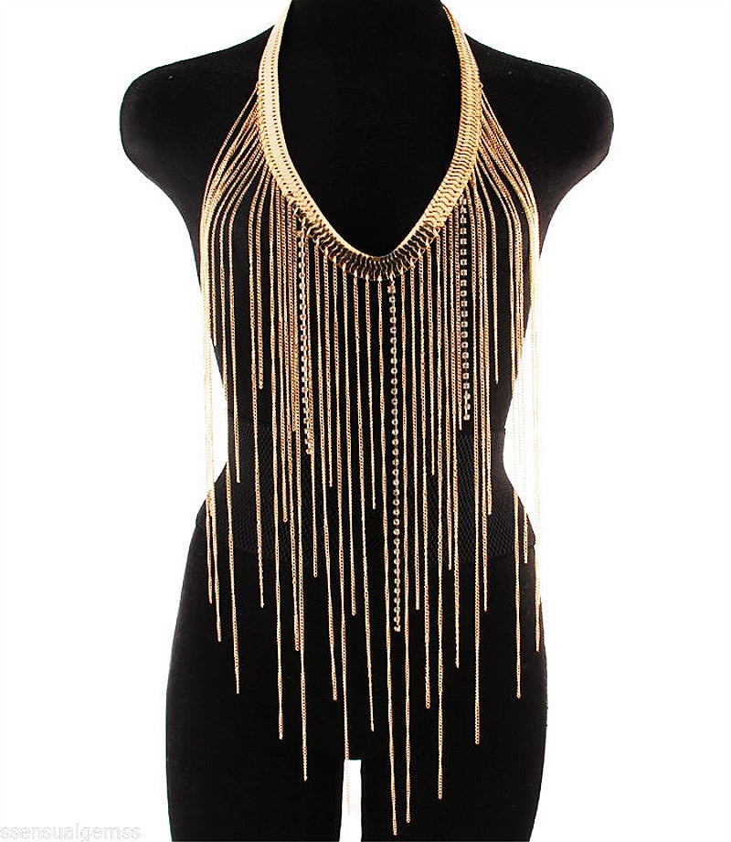 Long Tassel Body Necklace