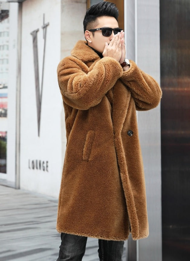 Shearling Teddy Bear Long Coats