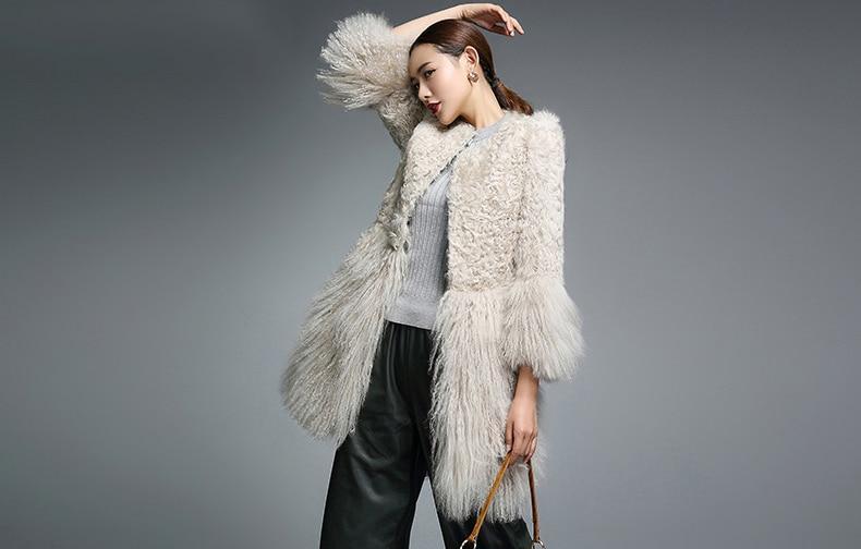 Lux Lamb and Mongolian Sheep Fur Coats
