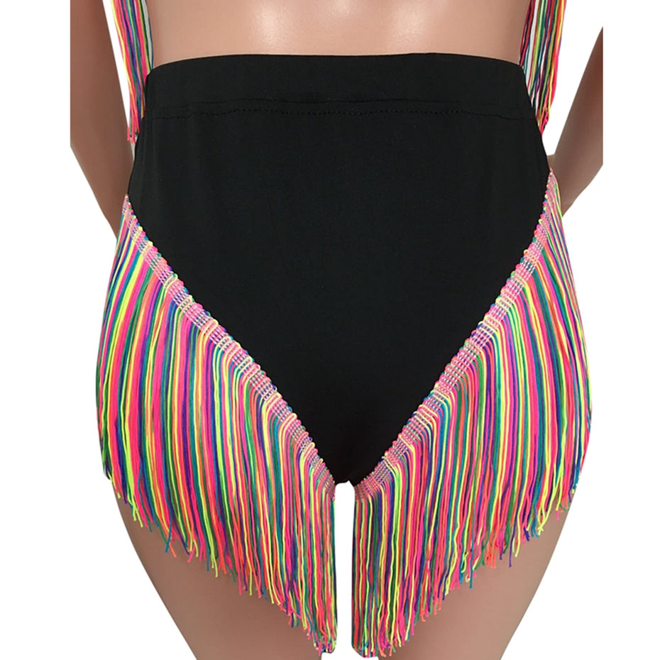 Colorful Long Tassel Bikini Sets