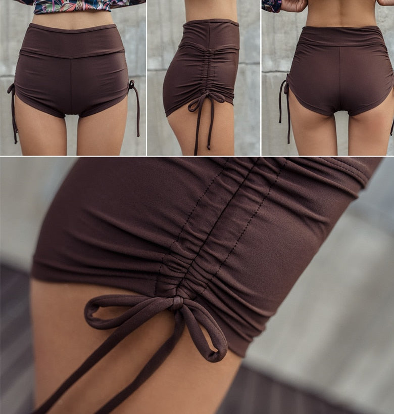Long Sleeve Rash guard High Waist Brazilian Bikini Set