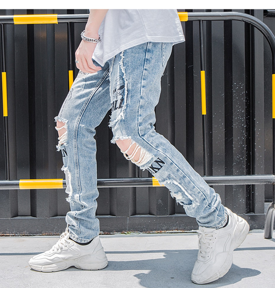 Tassel High Waist Belt Tie Jeans – Elevate Swag