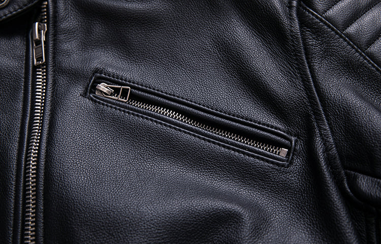 Genuine Leather Classic Moto Jackets