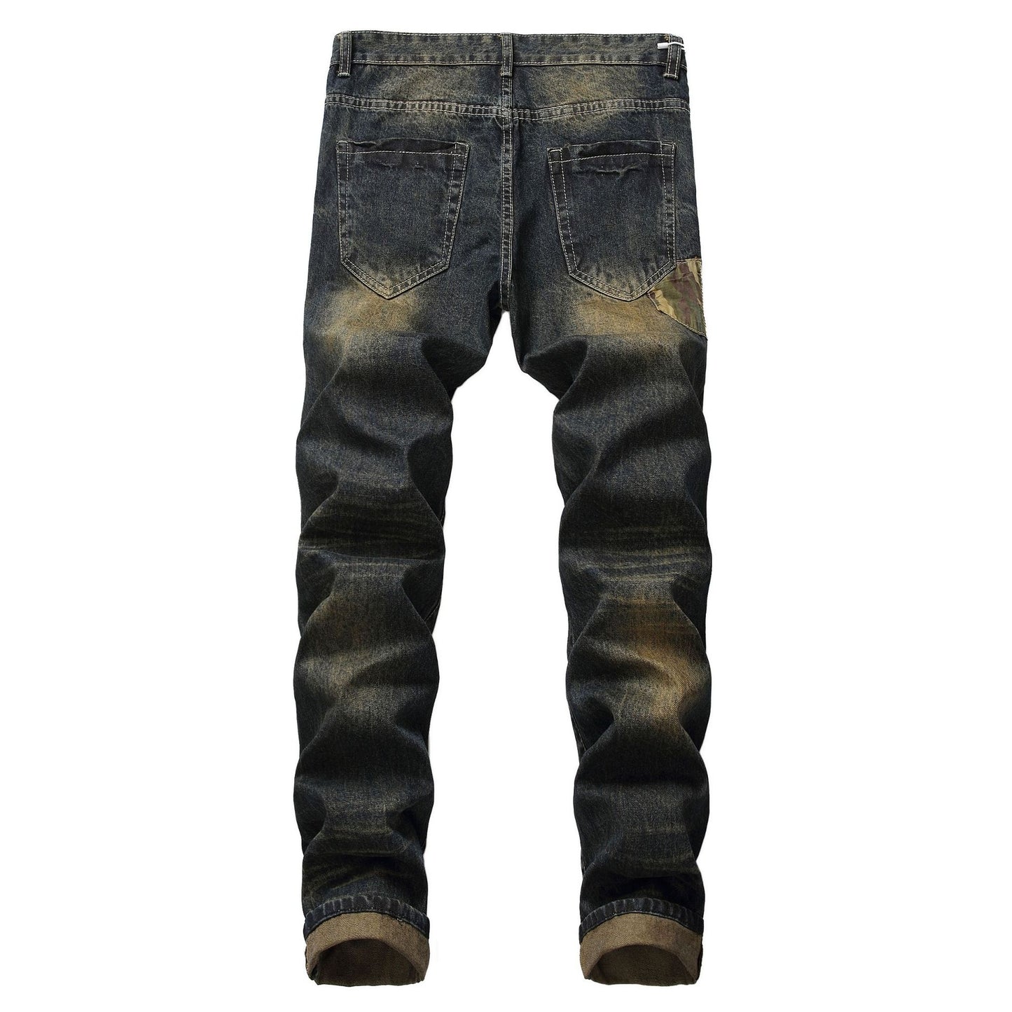 Collection of 3 Patchwork Denim Jeans