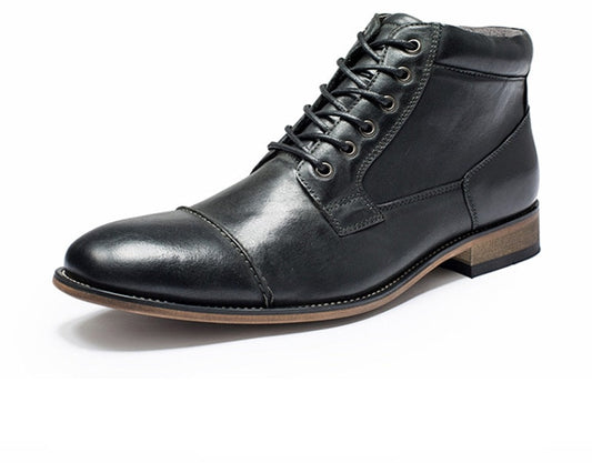 Genuine Leather Boots Oxfords High Boots