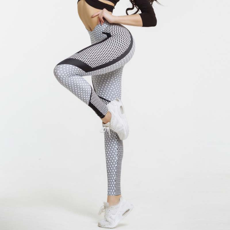 Honeycomb Quick Dry Athletic Leggings