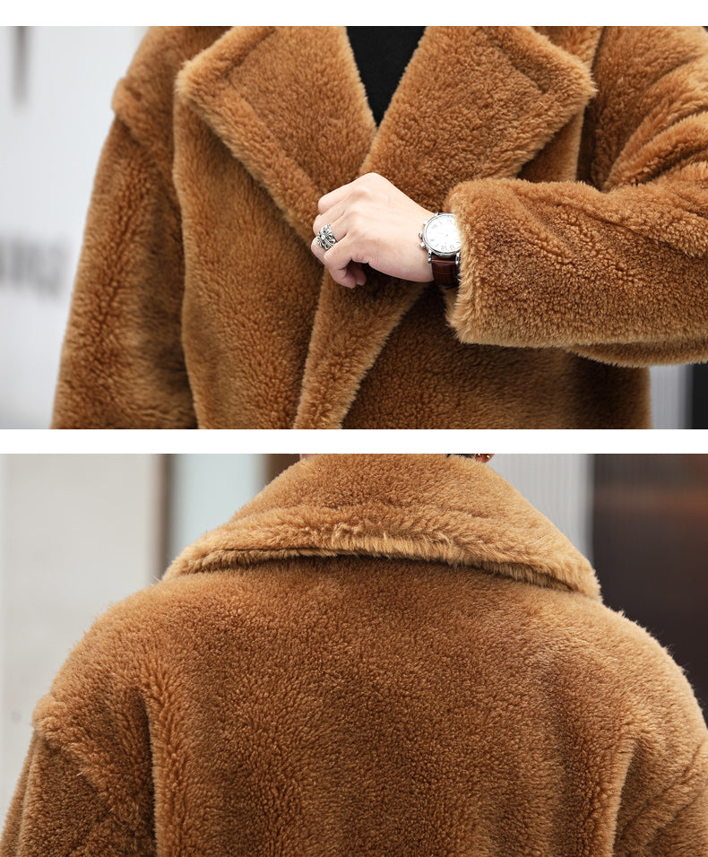 Shearling Teddy Bear Long Coats