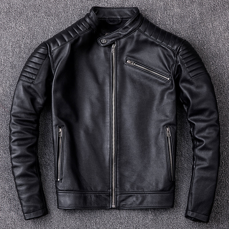 Genuine Leather Classic Moto Jackets