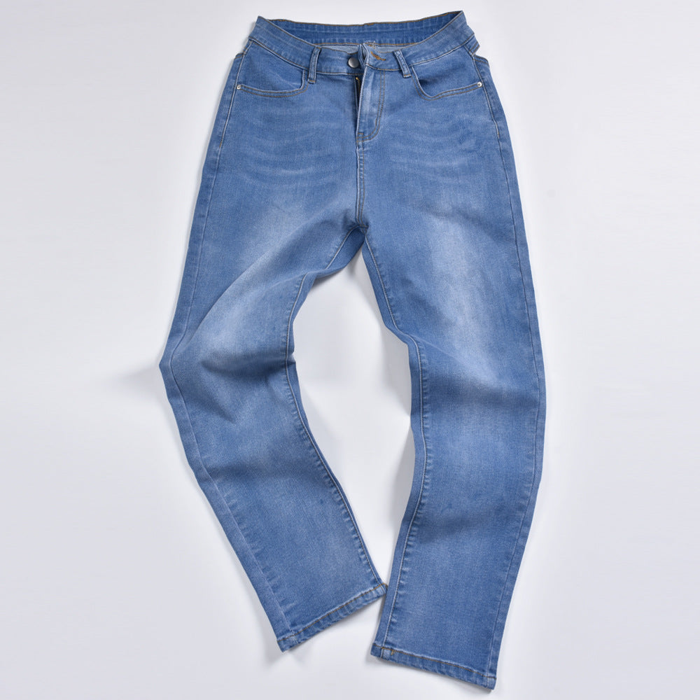 Hollow Back Hight Waist Jeans