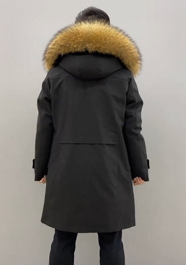 Waterproof Coats Real Fur Liner Real Fur Parka Hood