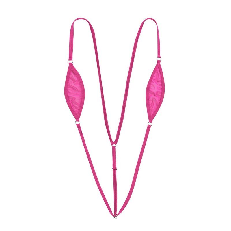 Open Front G String Mini Micro Thong Bikini One-piece – Elevate Swag