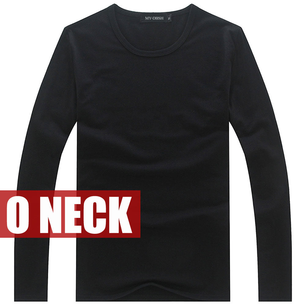 High-elastic Cotton Long Sleeve Tees