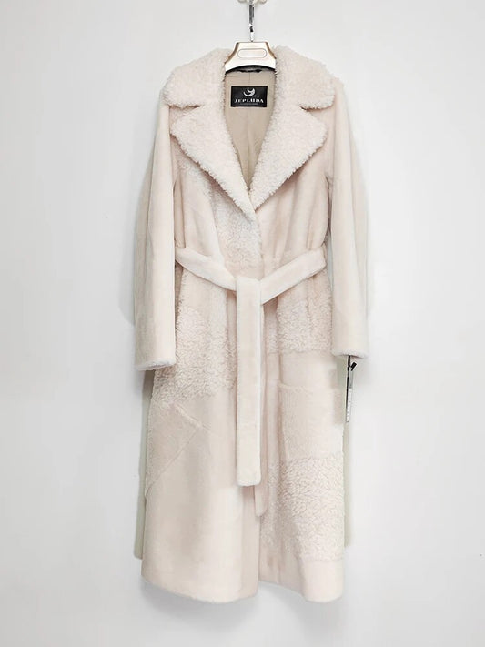 X-Long Natural Wool Trench Coats
