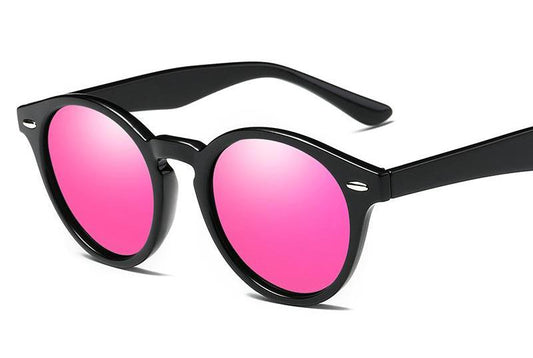 Vintage Round Style Rivets Sunglasses Unisex