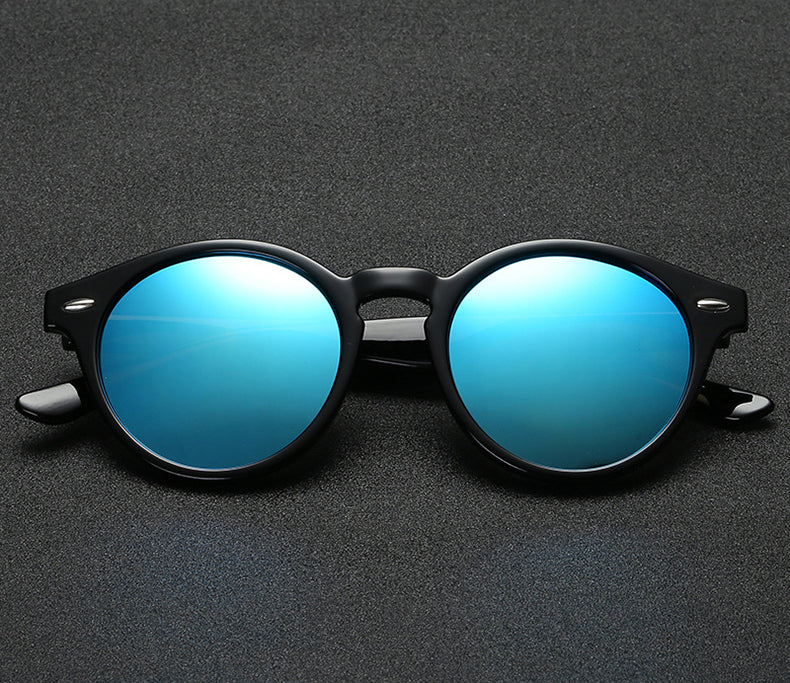Vintage Round Style Rivets Sunglasses Unisex