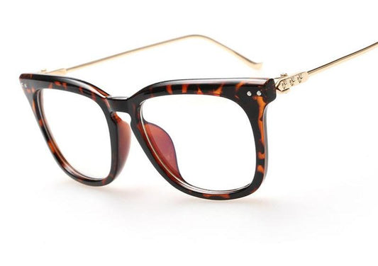 Vintage Classic Eyeglasses Metal Leg Unisex