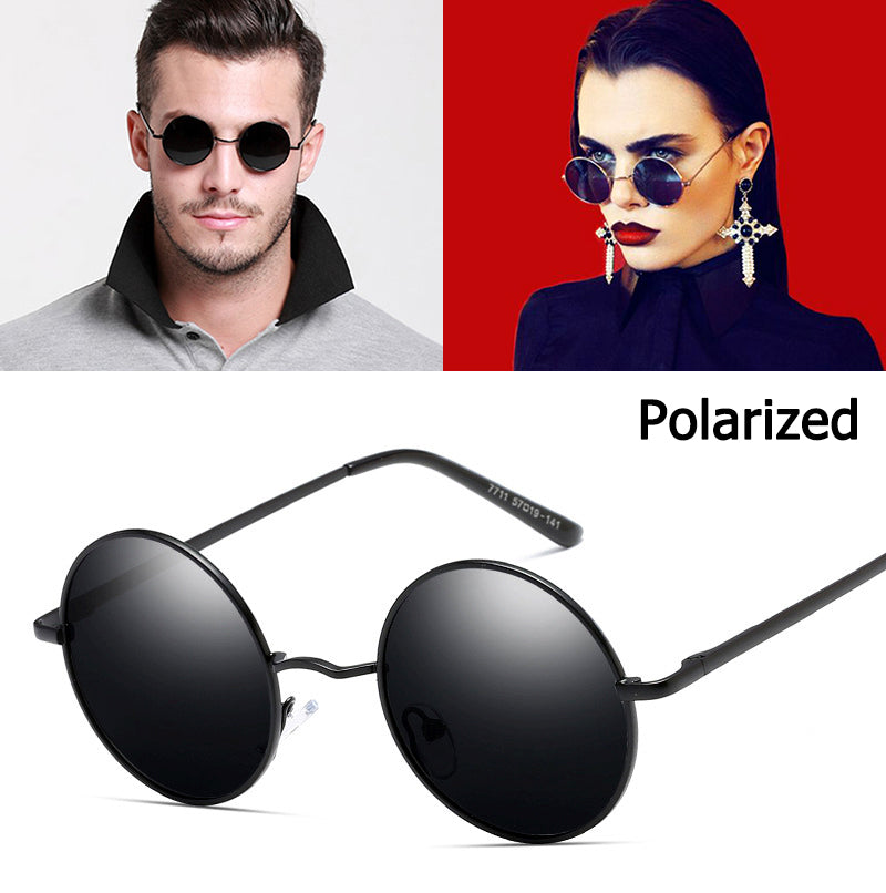 Vintage Round Style Polarized Sunglasses
