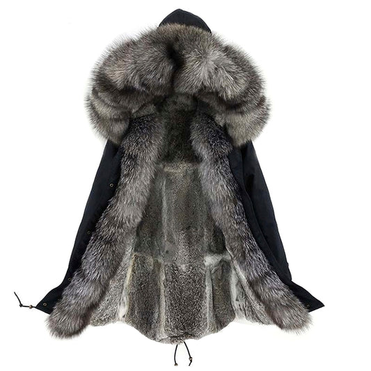 Waterproof Fur Coat Liner Collar & Parka