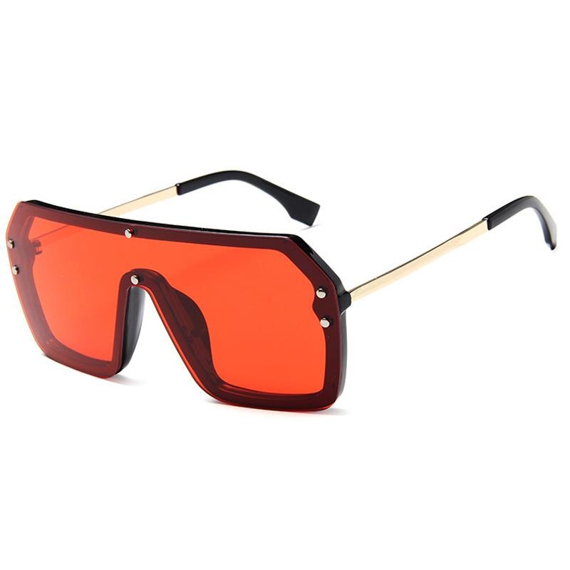 Oversized Square Luxury Goggle Sunglasses