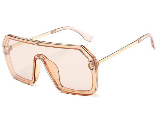 Oversized Square Luxury Goggle Sunglasses