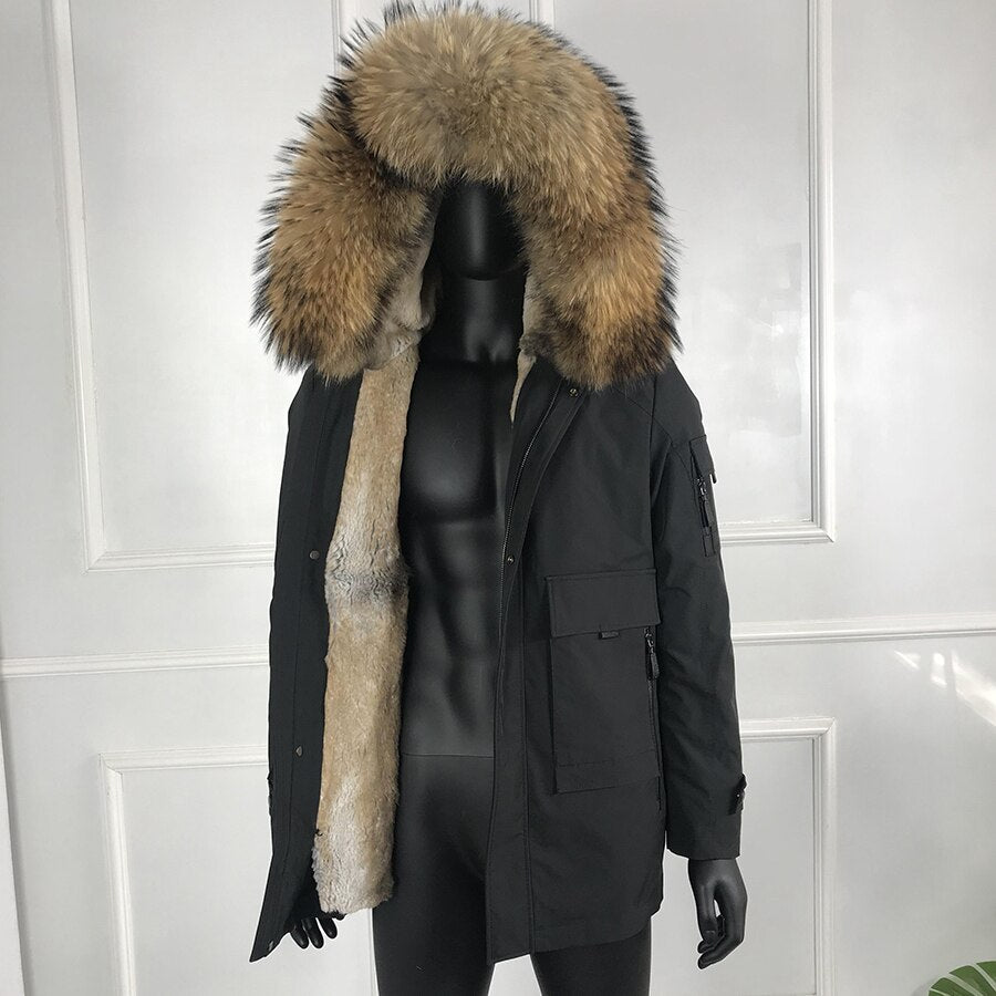 Waterproof Coats Real Fur Liner & Fur Parkas
