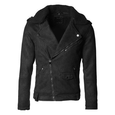 Motorcycle Faux Leather Jacket