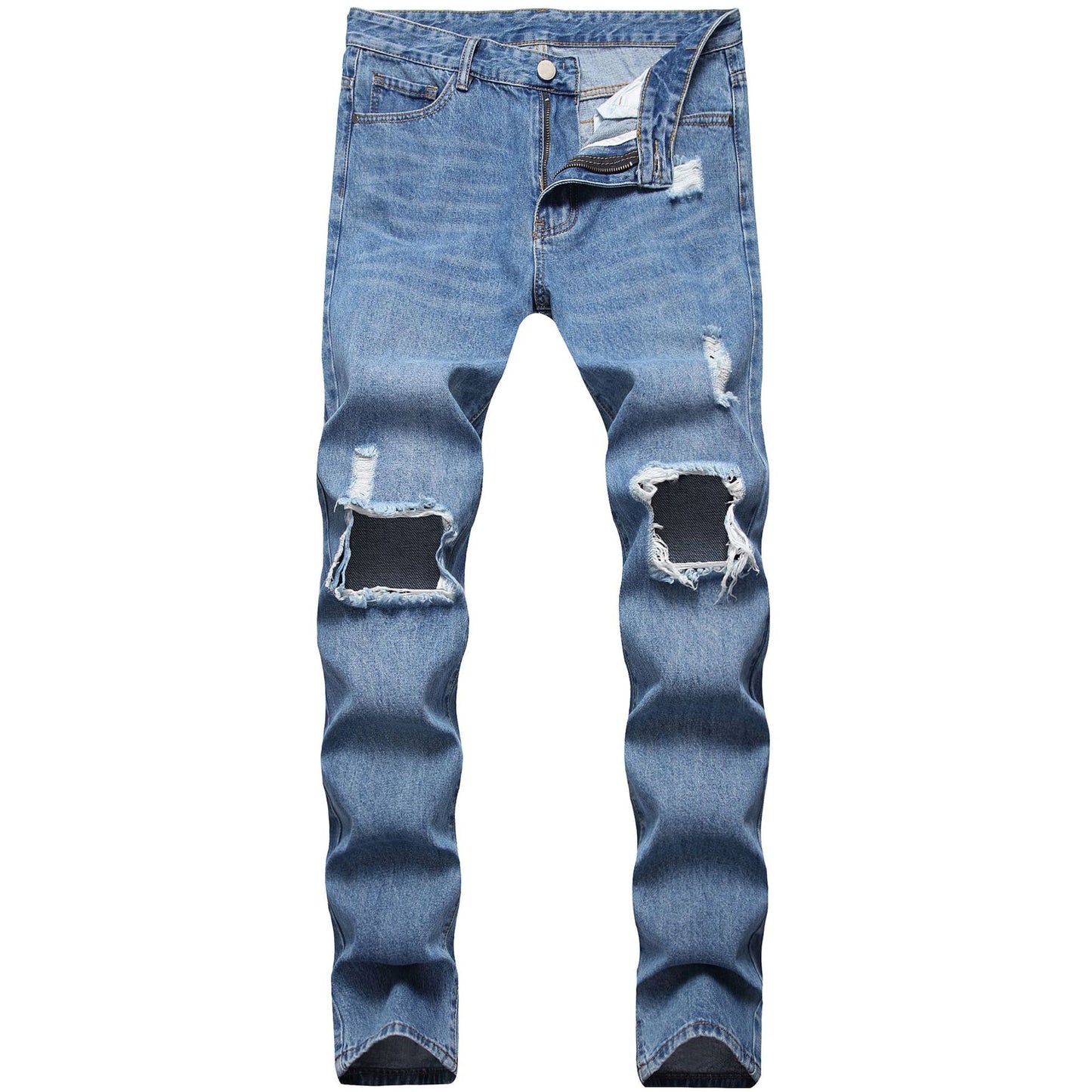 Assortment of Ripped Torn Straight Slim Jeans