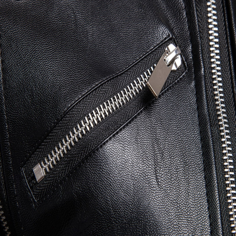 Pu Lether Moto Multi-Zipper Jackets