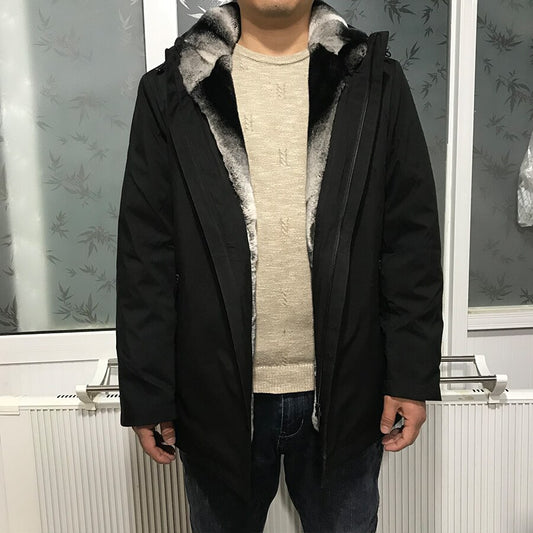 Waterproof Coats Real Fur Lining Parka