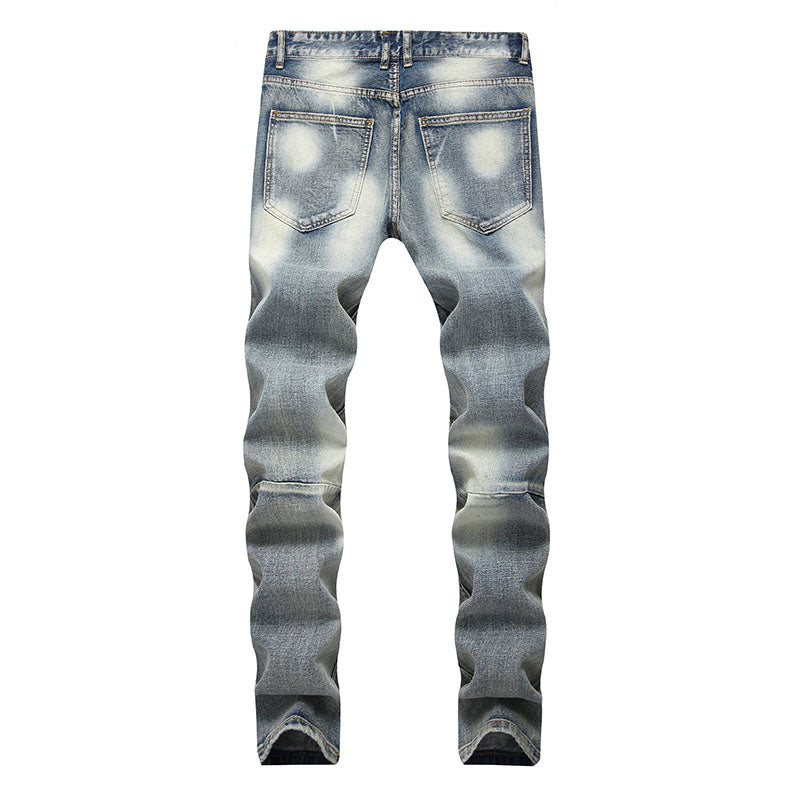 Stone Washed Ripped Torn Jeans (2 Styles)