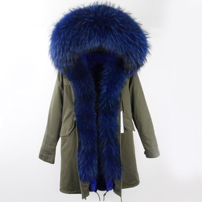 Real Fur Thick Hooded Faux Fur Liner Parkas (Mutli- Colors, Styles)
