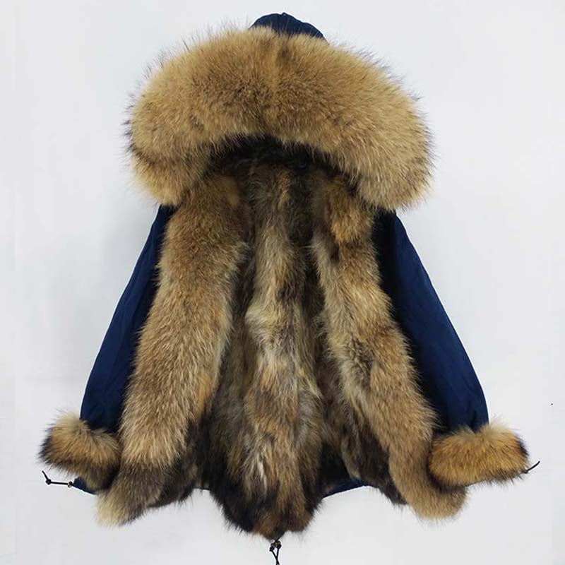 Real Fox Fur Parka Real Fox Fur Lining Coats {Larger Sizes}
