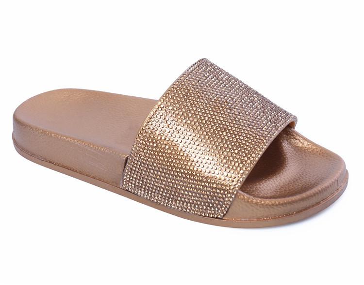 Crystal Diamond Slides Sandals