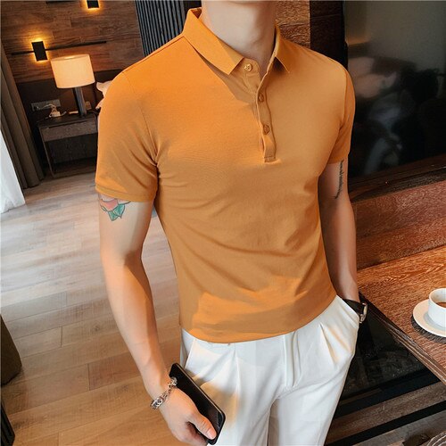 Pure Cotton Shorts Sleeve POLO Shirts