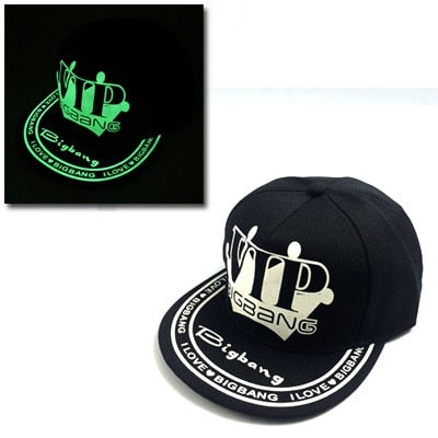 Glow In The Dark Printed Snapback Hats