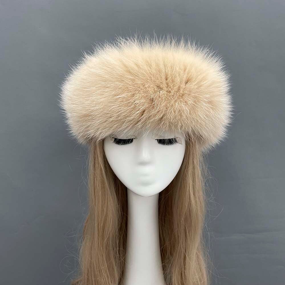 Genuine Fox Fur Headbands