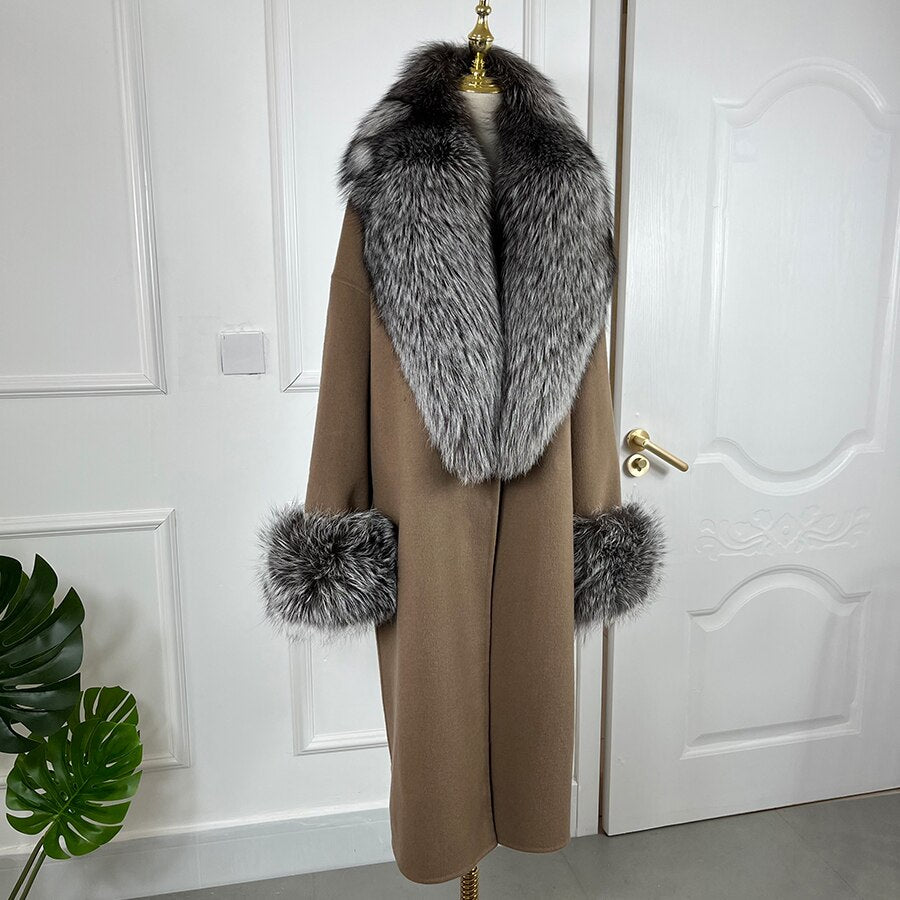 Wool long coats